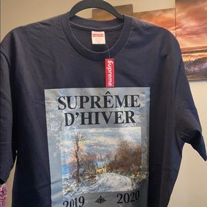 supreme dhiver tee